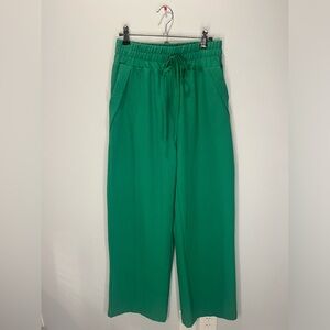 Green Wide Leg Pants